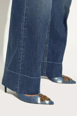 Dolce & Gabbana BLUE Denim heeled shoes