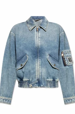 Dolce & Gabbana BLUE Denim jacket with vintage effect