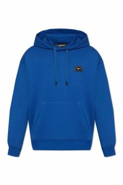 Dolce & Gabbana BLUE Hoodie with logo
