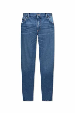 Dolce & Gabbana BLUE Jeans with vintage effect