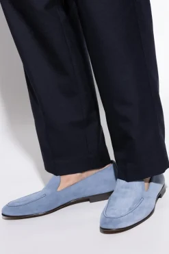 Dolce & Gabbana BLUE Suede shoes `Split`