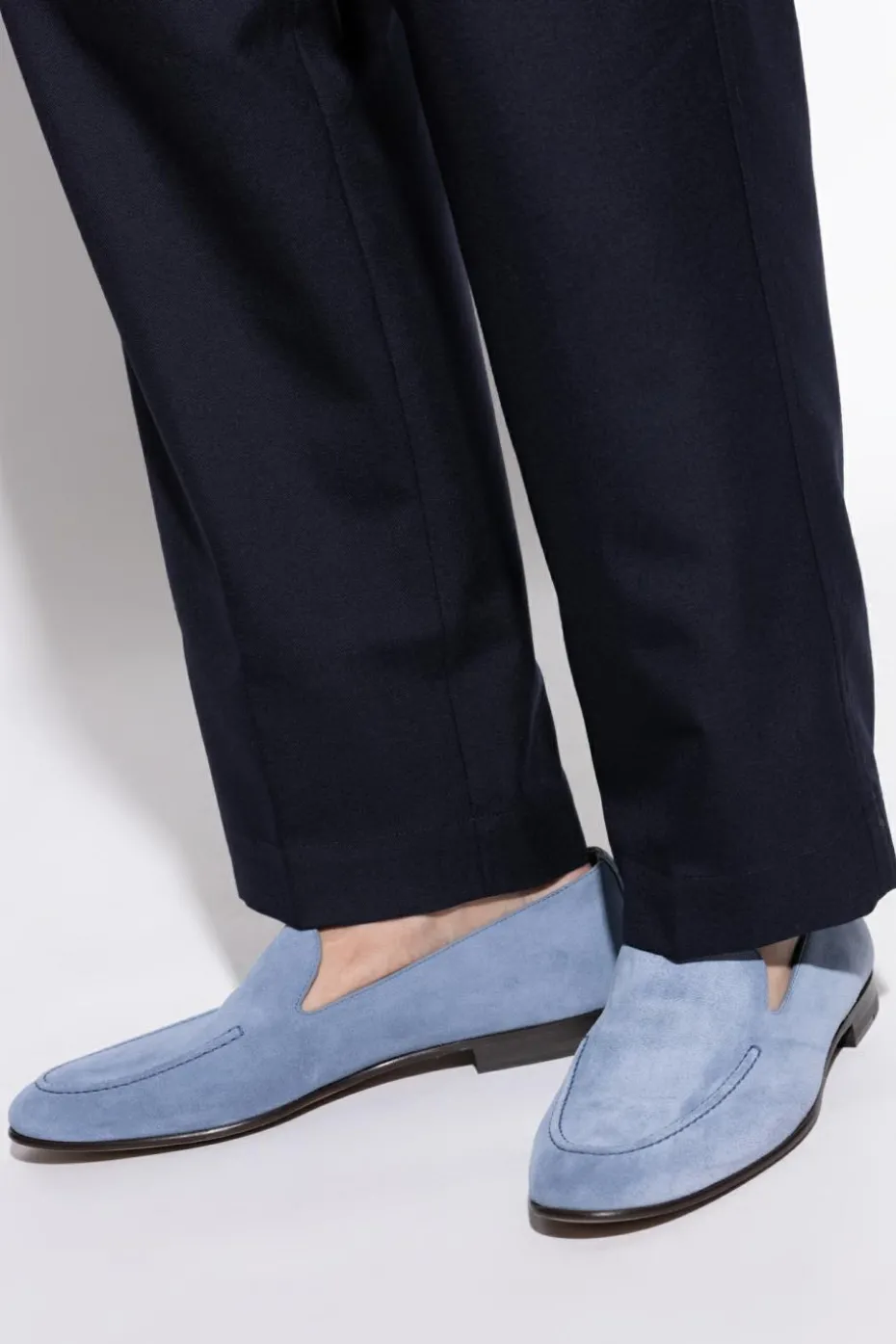 Dolce & Gabbana BLUE Suede shoes `Split`