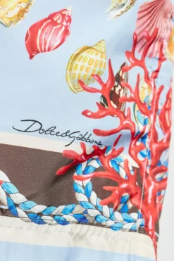 Dolce & Gabbana BLUE Swim shorts with print