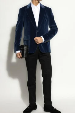 Dolce & Gabbana BLUE Velvet jacket