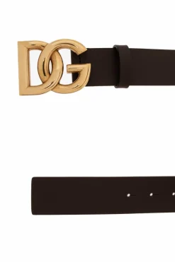 Dolce & Gabbana BROWN Belt with logo
