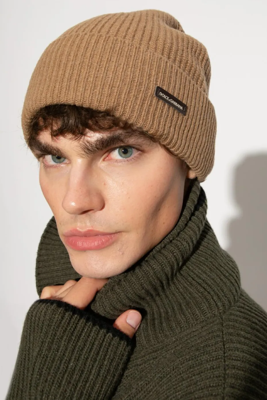 Dolce & Gabbana BROWN Cap with logo