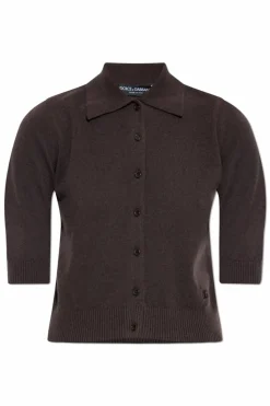 Dolce & Gabbana BROWN Cashmere cardigan