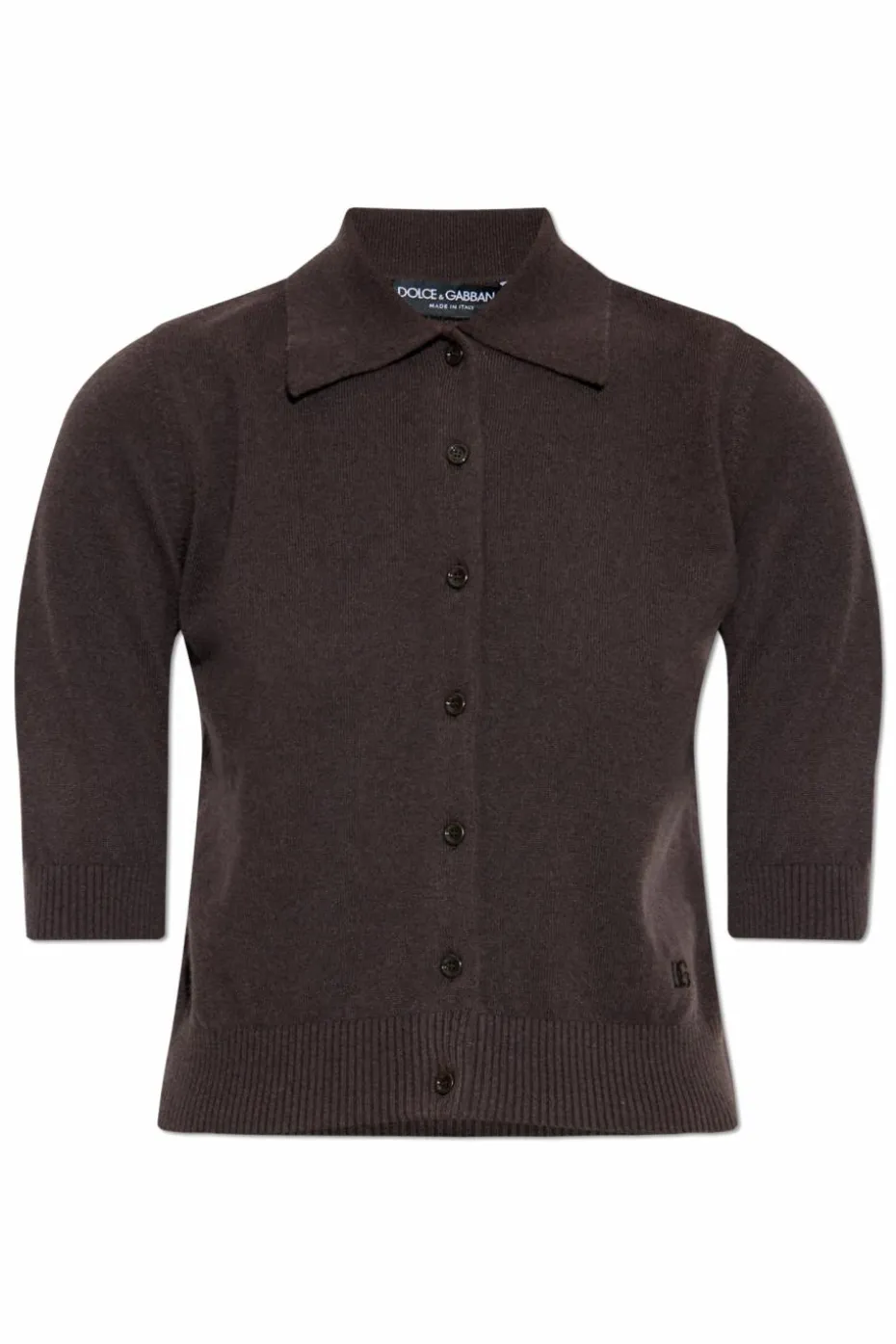 Dolce & Gabbana BROWN Cashmere cardigan