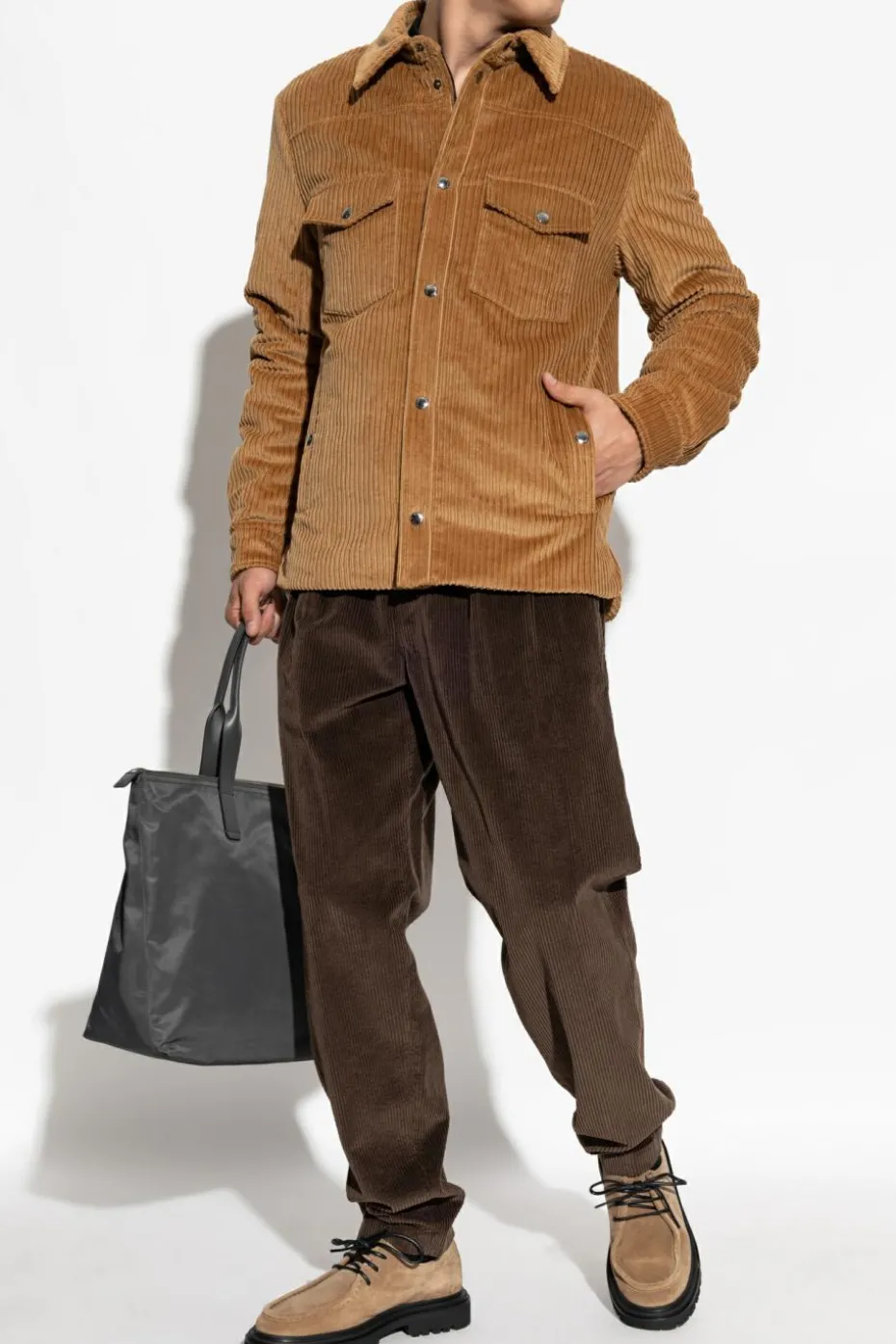 Dolce & Gabbana BROWN Corduroy trousers