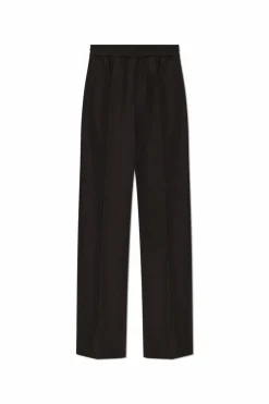 Dolce & Gabbana BROWN Creased trousers