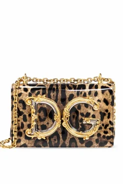 Dolce & Gabbana BROWN 'DG Girls' shoulder bag