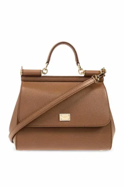 Dolce & Gabbana BROWN Handbag "Sicily Large"