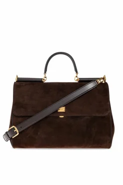 Dolce & Gabbana BROWN Handbag `My Sicily`