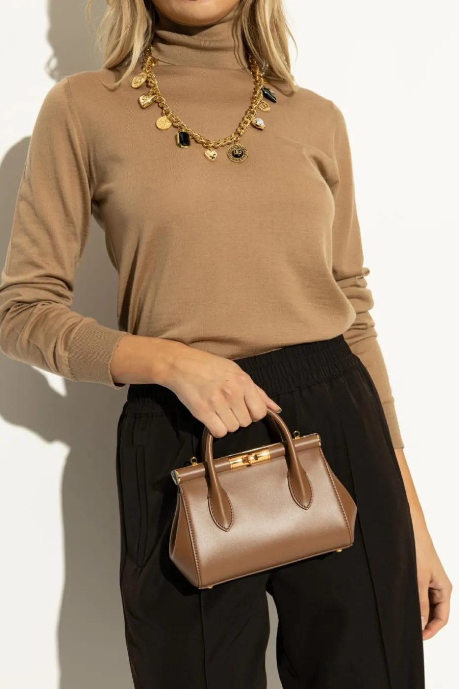 Dolce & Gabbana BROWN Handbag ‘Marlene Mini’