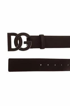 Dolce & Gabbana BROWN Leather belt