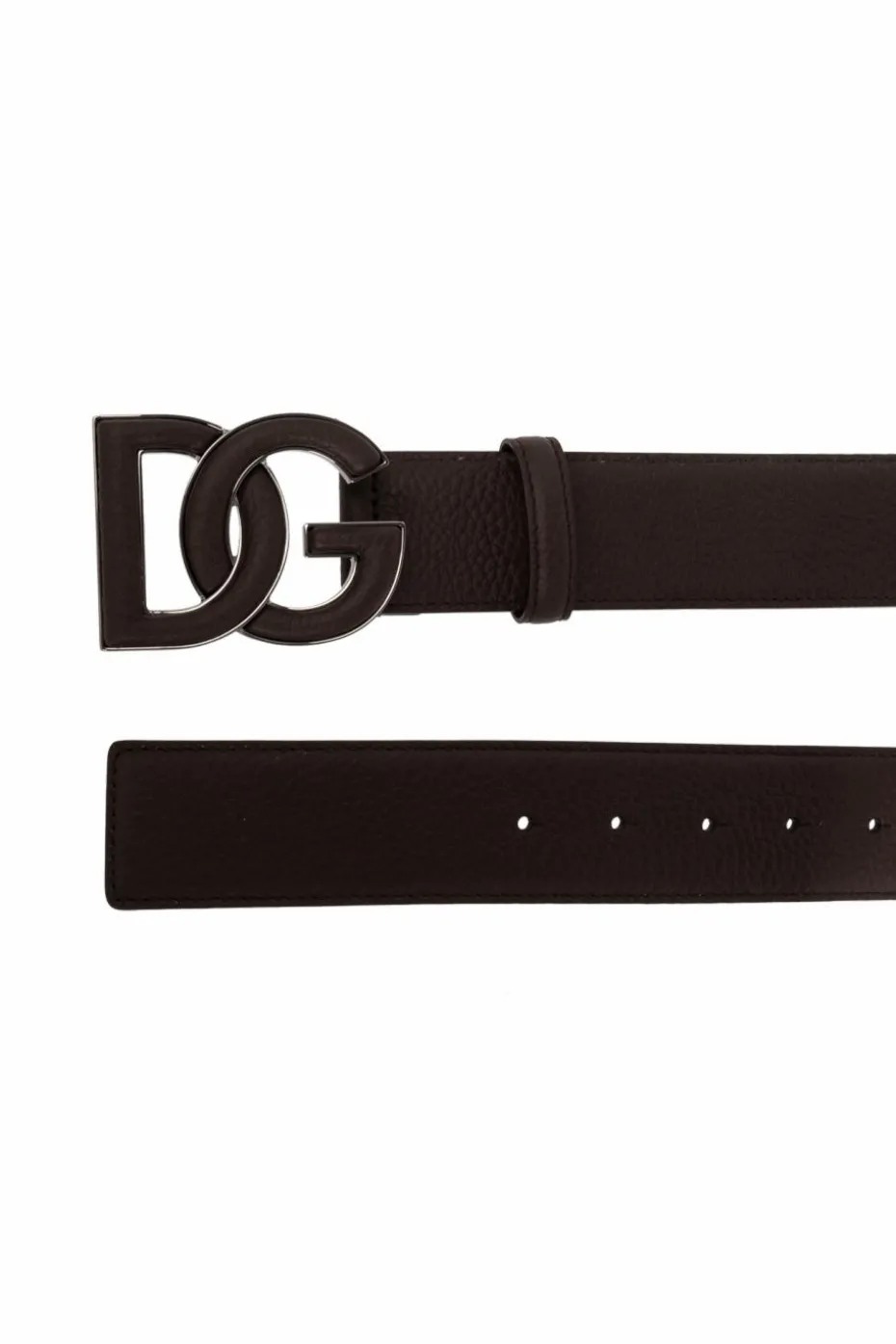 Dolce & Gabbana BROWN Leather belt