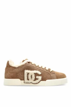 Dolce & Gabbana BROWN "Portofino" sports shoes