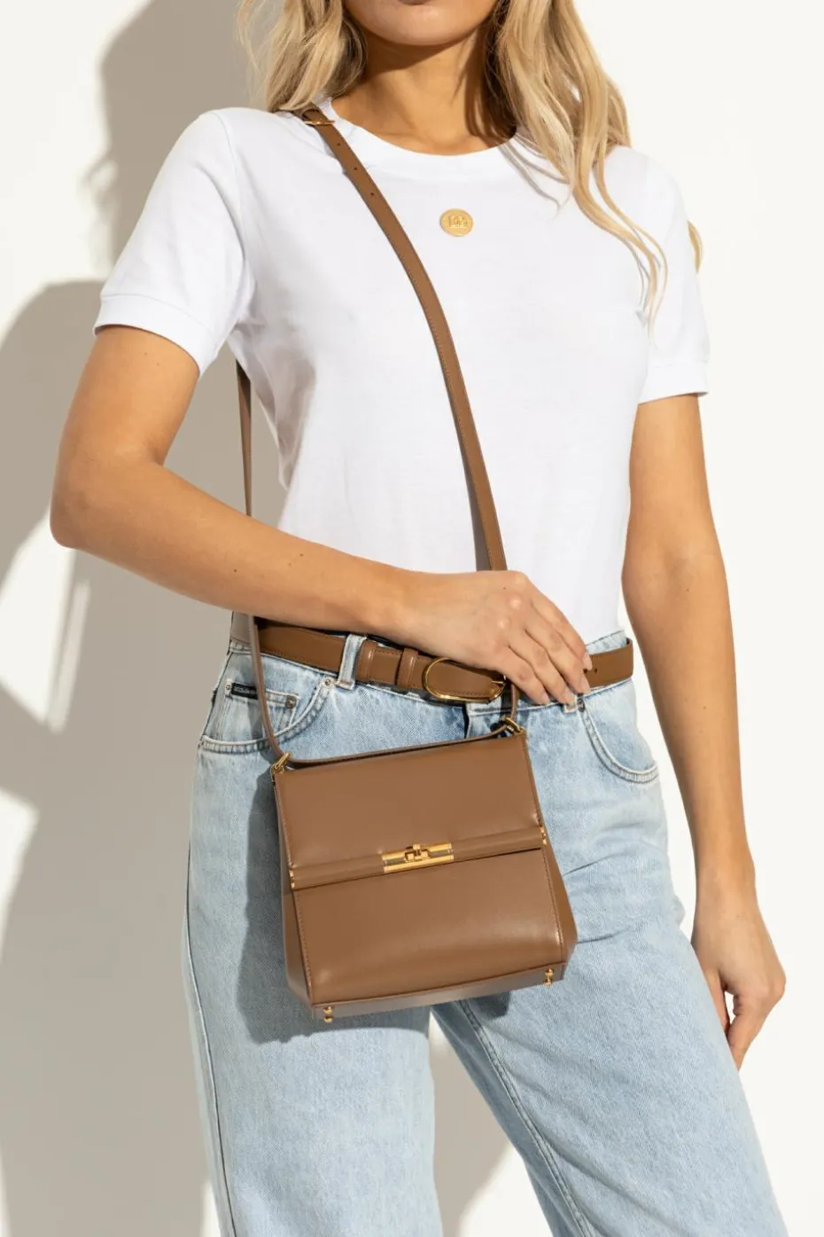 Dolce & Gabbana BROWN Shoulder bag ‘Marlene’
