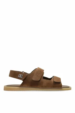 Dolce & Gabbana BROWN Suede sandals