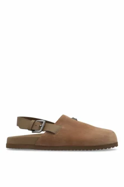 Dolce & Gabbana BROWN Suede Slippers