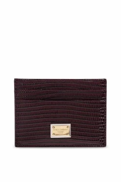 Dolce & Gabbana BURGUNDY Card case