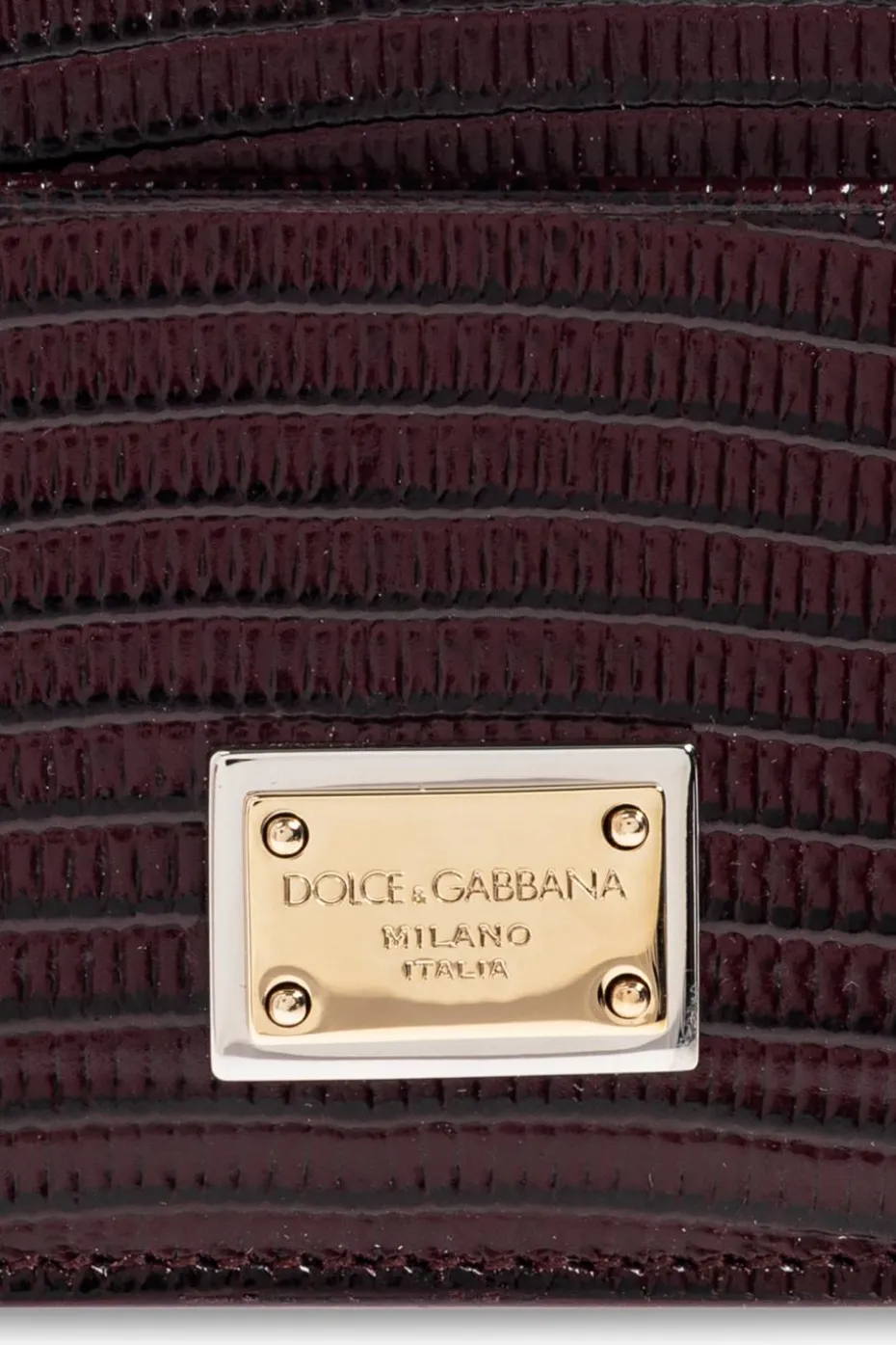 Dolce & Gabbana BURGUNDY Card case