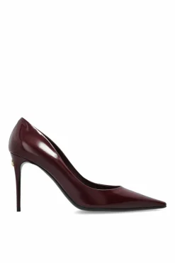 Dolce & Gabbana BURGUNDY High-heeled shoes