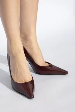 Dolce & Gabbana BURGUNDY High-heeled shoes