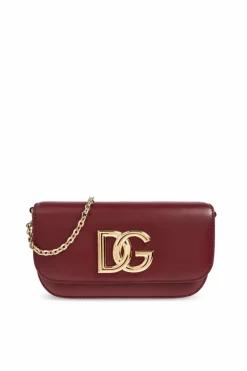 Dolce & Gabbana BURGUNDY Shoulder bag ā3.5ā