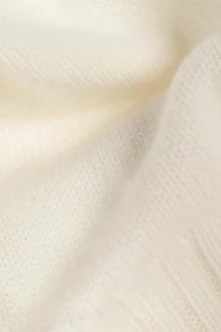 Dolce & Gabbana cream Cashmere scarf