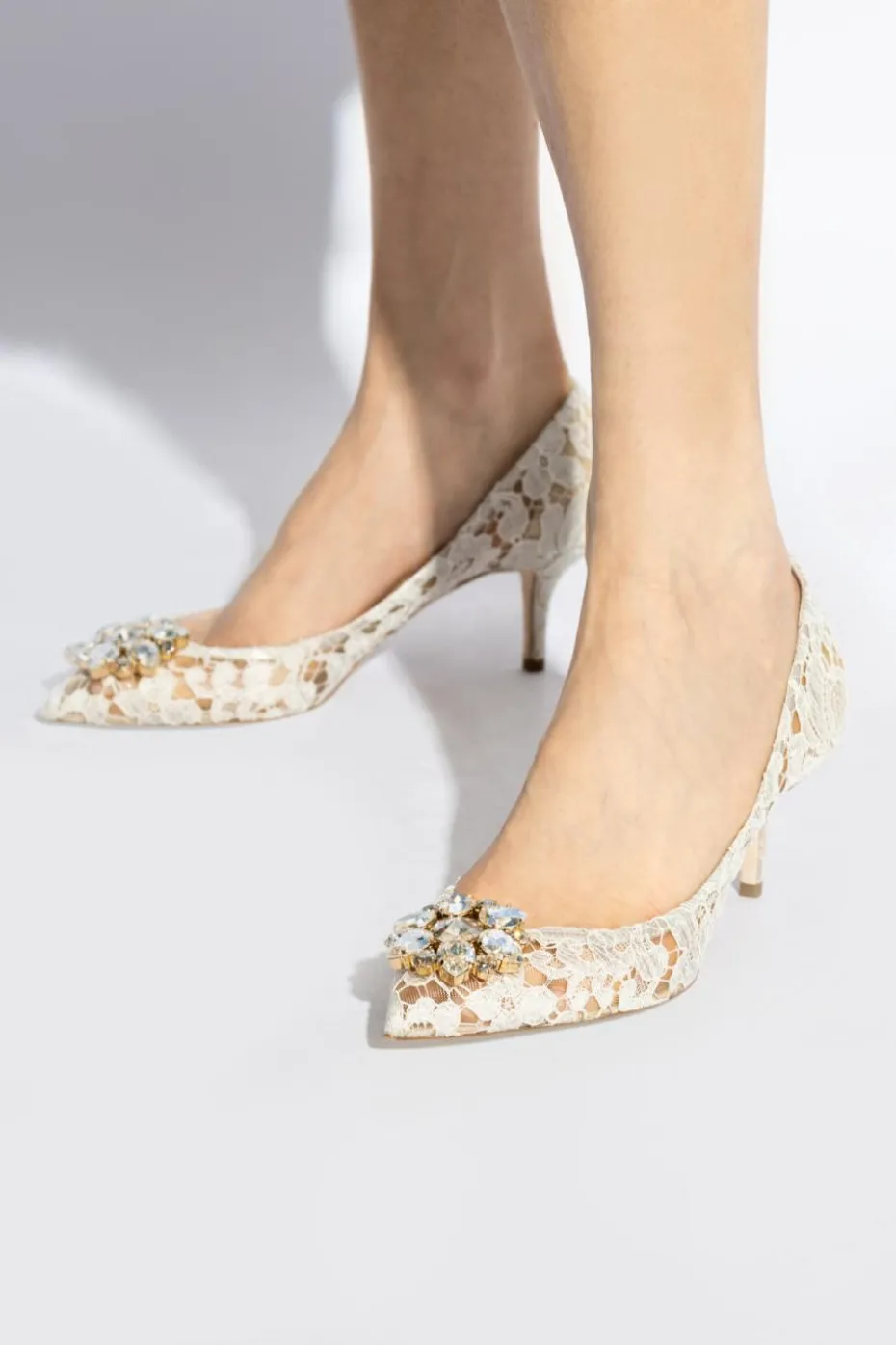 Dolce & Gabbana cream Heeled shoes 'Belluccii'