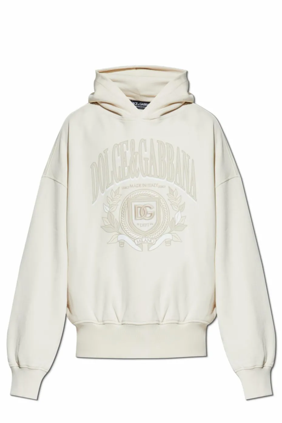 Dolce & Gabbana cream Hoodie