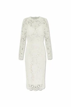 Dolce & Gabbana cream Lace dress