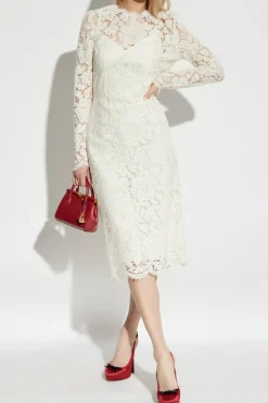 Dolce & Gabbana cream Lace dress