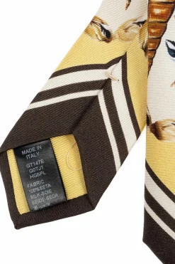 Dolce & Gabbana cream Silk tie