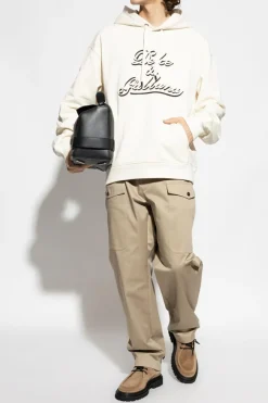 Dolce & Gabbana cream Sweatshirt with logo