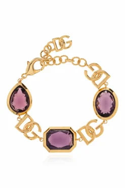 Dolce & Gabbana GOLD Bracelet with sparkling crystals