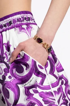 Dolce & Gabbana GOLD Bracelet with sparkling crystals