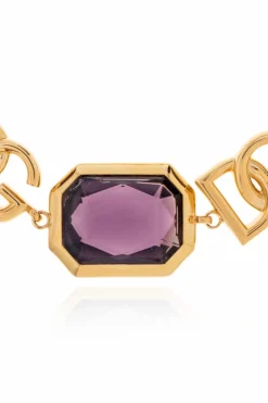 Dolce & Gabbana GOLD Bracelet with sparkling crystals