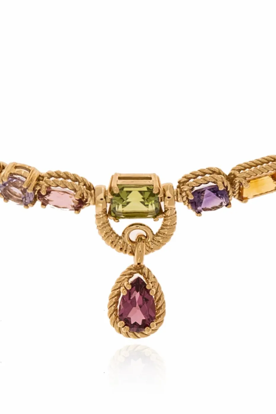 Dolce & Gabbana GOLD Bracelet with gemstones