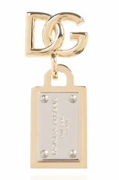 Dolce & Gabbana GOLD Brass clip-on earrings
