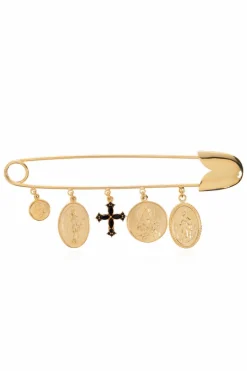 Dolce & Gabbana GOLD Brooch with charms