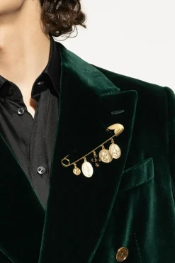 Dolce & Gabbana GOLD Brooch with charms
