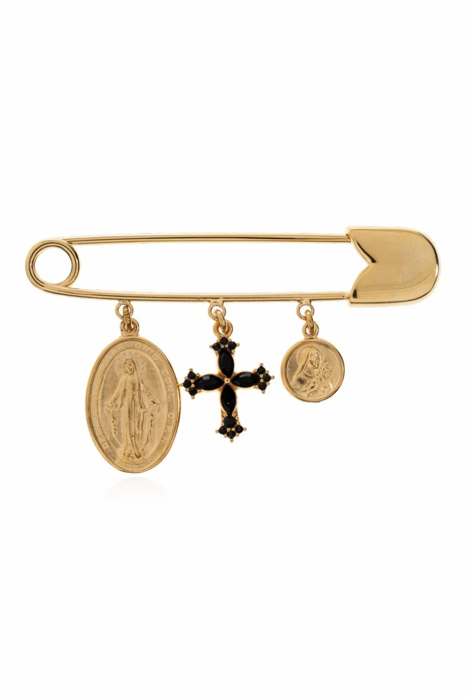 Dolce & Gabbana GOLD Brooch with charms