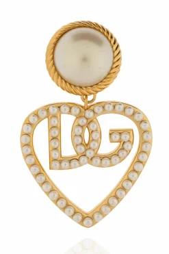Dolce & Gabbana GOLD Clip-on earrings with pendants