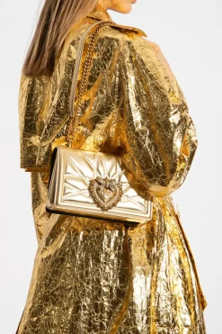 Dolce & Gabbana GOLD ‘Devotion Medium’ shoulder bag