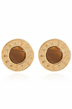 Dolce & Gabbana GOLD Earrings with logo