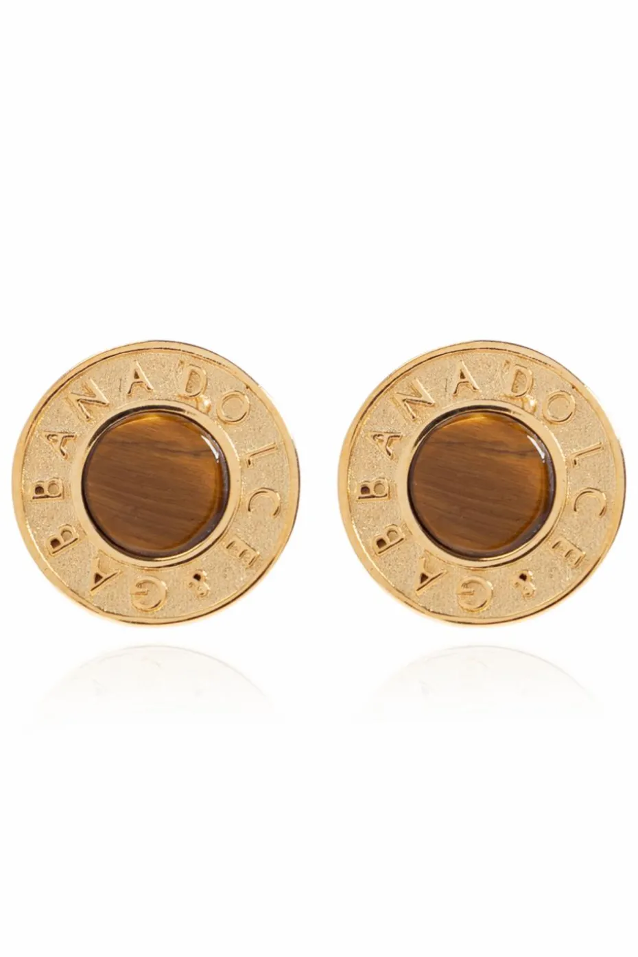 Dolce & Gabbana GOLD Earrings with logo