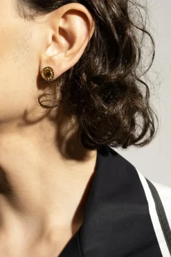 Dolce & Gabbana GOLD Earrings with logo