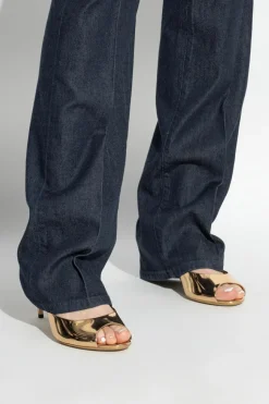 Dolce & Gabbana GOLD Heeled slippers